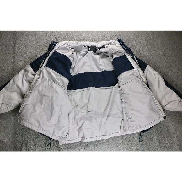 Starter Jacket Mens 2xl Multi Down Puffer 3 in 1 Coat Black Label No Hood 2012 - Picture 4 of 16